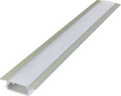 Профиль для светодиодной ленты Apeyron Electrics 08-06 1 м серебристый, фотография