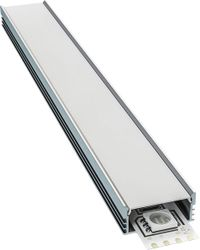 Профиль для светодиодной ленты Apeyron Electrics 08-10 2 м серебристый, крупный план