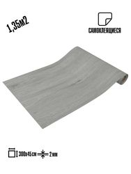 Самоклеящаяся ПВХ плитка рулон Lako Decor "Кедр сибирский" 1,35м² 45х300 см, шт, изображение