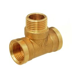 Тройник БАЗ 1/2"-1/2"-1/2" вн.-нар.вн. Т15ВНВ, детальное фото