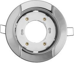 Светильник встраиваемый Navigator 93053 NGX-R8-003-GX53, волна серебро-хром, крупный план