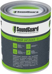 Универсальный клей SoundGuard 1 кг 0,9 л, крупный план