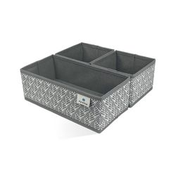 Органайзер для хранения набор 3 шт листья 28x14x10, крупный план