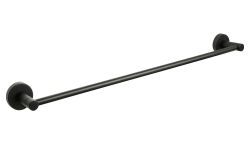 Полотенцедержатель трубчатый черный comfort black 62х5х7,5, фотография