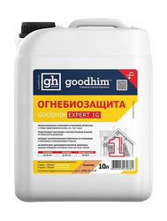 Огнебиозащита 1 группы (высшая) GOODHIM PROF 1G, 10 л, фотография