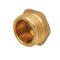Пробка БАЗ 1/2" нар. З 15В, вид