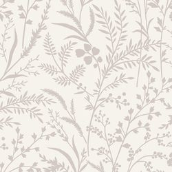 Виниловые обои WallSecret Herbal 8977-11 бежевые 1,06х10,05 м, картинка