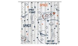 Шторка для ванной space 180х200 см, изображение