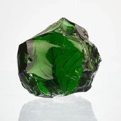 Эрклез цвет изумрудный зеленый 30-60мм 5 кг, фото