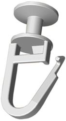 Крючки-гвоздики для штор LEGRAND белые 20 шт, фотография