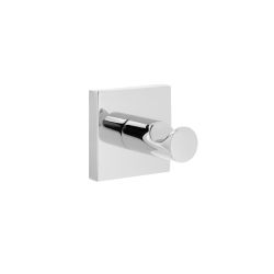 Крючок одинарный Lux Chrome хром, фотография