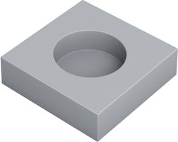 Звукоизоляционный подрозетник 1-секционный SoundGuard S-BOX 1 115х115х38 мм, фото