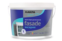 Краска Лакра ColorLine фасадная база А 3кг, картинка