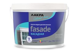 Краска Лакра ColorLine фасадная база А 14кг, фотография