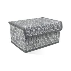 Коробка для хранения вещей листья с крышкой 25x19x13, крупный план