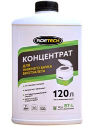 Концентрат для нижнего бачка биотуалета Roetech BT-L 900 мл, вид