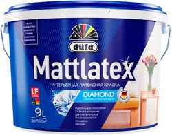 Воднодисперсная краска Dufa MATTLATEX RD100 9 л, картинка