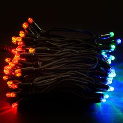 Гирлянда внешняя нить SYSTEM PROF 100 LED многоцветный 10 м, фотография
