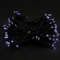 Гирлянда внешняя нить SYSTEM OUT 80 LED белый 8 м, изображение