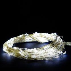Гирлянда внутренняя занавес Glos IE 240 LED белый холодный 2 м, фото
