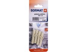 Дюбель распорный SORMAT NAT 10x50 мм нейлон 4 шт, изображение