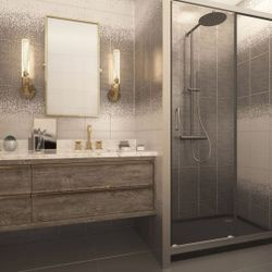 Плитка Gracia Ceramica Лейла белая 24X40 см 1,4 м², изображение