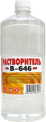 Растворитель В-646 Вершина 1 л, крупный план
