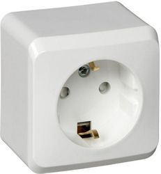 Розетка электрическая Schneider Electric ETUDE PA16-004B белый, изображение