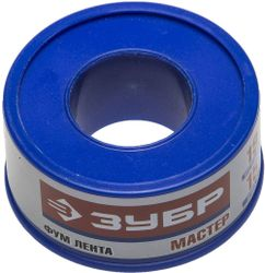 Лента сантехническая ЗУБР 0,25 г/см3 0,1х19 мм 15 м, изображение