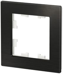 Рамка 1 пост Schneider Electric Atlas Design оникс, крупный план