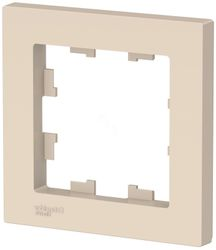 Рамка 1 пост Schneider Electric Atlas Design бежевый, изображение