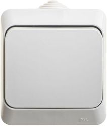 Переключатель 1-клавишный Schneider Electric ETUDE BA10-046C серый, вид