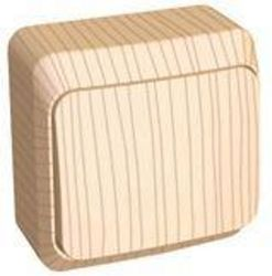 Переключатель 1-клавишный Schneider Electric ETUDE BA10-004D сосна, изображение