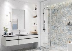 Плитка Global Tile Solo белый 25X50 см 1,375 м², фотография