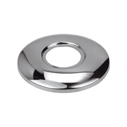 Чашка декоративная (отражатель) 1/2" (45х20х6мм) плоская (нерж., хром), картинка