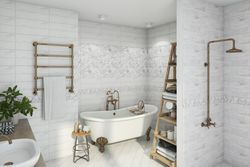 Бордюр Global Tile San Remo Кер белый 5,4X50 см 1 шт., картинка