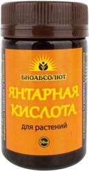 Янтарная кислота БИОАБСОЛЮТ универсальное удобрение - стимулятор, реаниматор, детальное фото