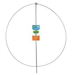 Кустодержатель GARDEN SHOW металлический D65 см, H75 см, оцинкованный, изображение