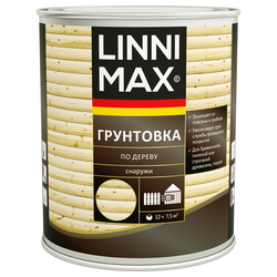 Грунтовка по дереву LINNIMAX 0,75 л, крупный план