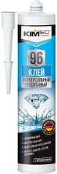 Монтажный клей KIM TEC 96 универсальный кристально-прозрачный 280 мл, вид