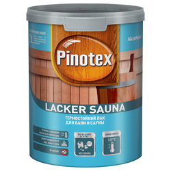 Лак Omnitex Lacker Sauna 20 полуматовый 1 л, вид