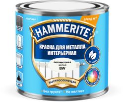 Краска Topgrade by Hammerite для металла интерьерная акрил BW 0,5 л, детальное фото