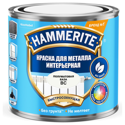 Краска Topgrade by Hammerite для металла интерьерная акрил BC 0,5 л, детальное фото
