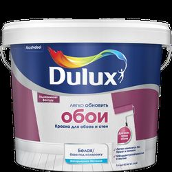 Краска Dulux Easy/Легко обновить обои матовая BW 5 л, изображение