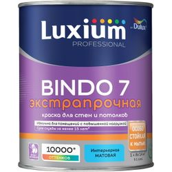 Краска Luxium by Dulux Professional Bindo 7 матовая BW 1 л, фото