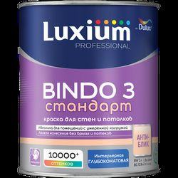 Краска Luxium by Dulux Professional Bindo 3 глубокоматовая BC 0,9 л, детальное фото