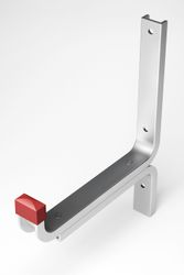 Настенный крюк ЛУКА алюминий 50 кг 170x210 мм, фотография