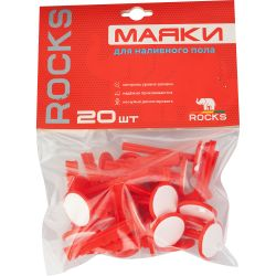 Маяки реперные для наливных полов Rocks 20 шт, вид