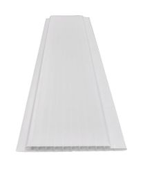 Панель ПВХ Stella Вагонка Standard Белая 3000х100х8, детальное фото