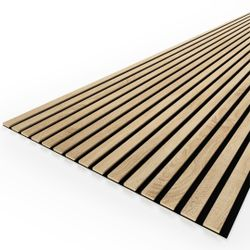 Панель Стеновая Акустическая Stella Comfort Standart Дуб Сонома 2780х600х9 (уп.1шт.), крупный план